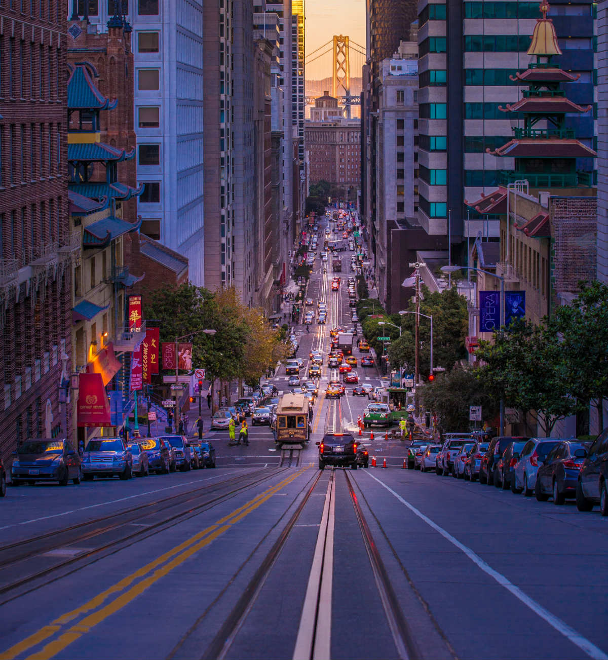 view of california street san francisco