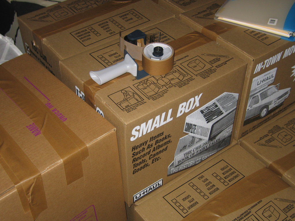 cheap packing boxes